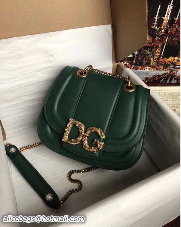 Reasonable Price Dolce & Gabbana Origianl Leather Bag 4917 Green