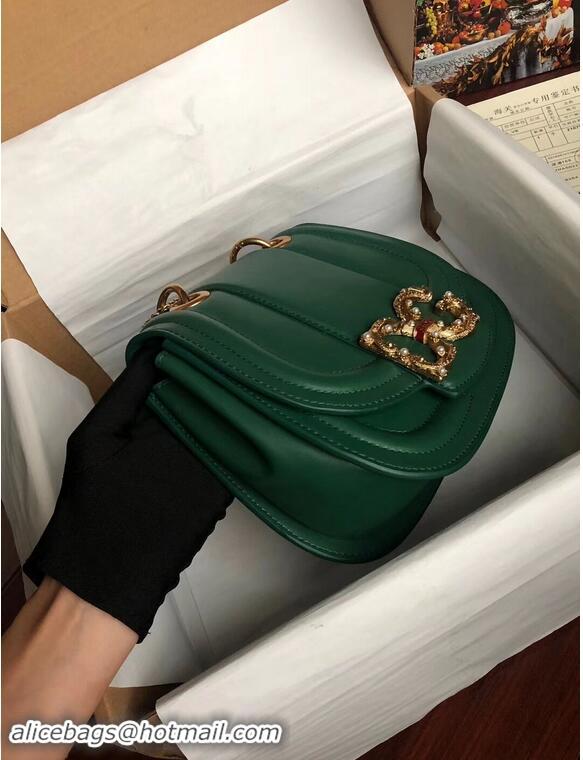 Reasonable Price Dolce & Gabbana Origianl Leather Bag 4917 Green