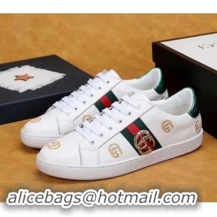 Hot Style Gucci Shoes Men Low-Top Sneakers GGsh131