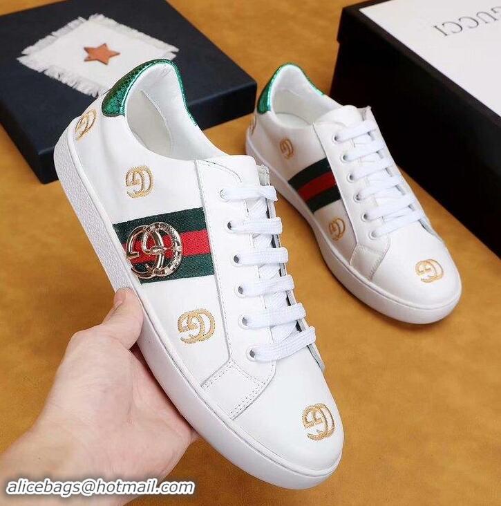 Hot Style Gucci Shoes Men Low-Top Sneakers GGsh131