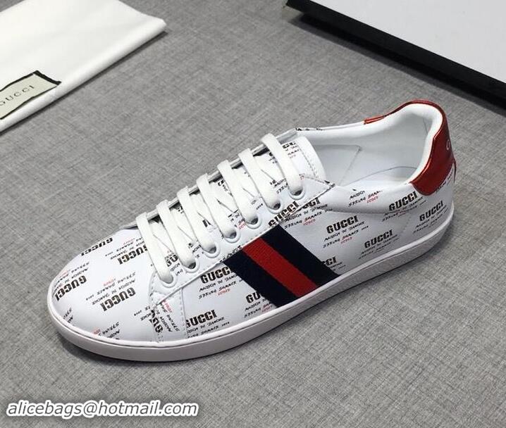 Luxury Gucci Shoes Men Low-Top Sneakers GGsh086