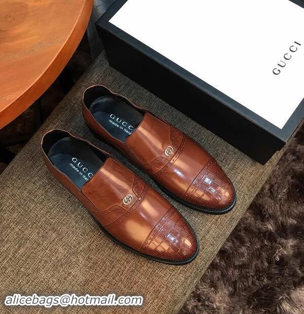 Perfect Gucci Shoes Men Loafers GGsh182