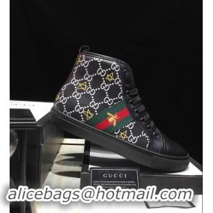 New Style Gucci Shoes Men High-Top Sneakers GGsh256