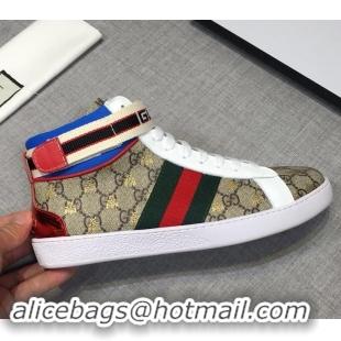 Fashion Gucci Shoes Men High-Top Sneakers GGsh248