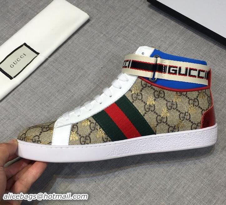 Fashion Gucci Shoes Men High-Top Sneakers GGsh248