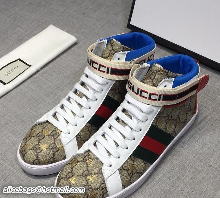 Fashion Gucci Shoes Men High-Top Sneakers GGsh248