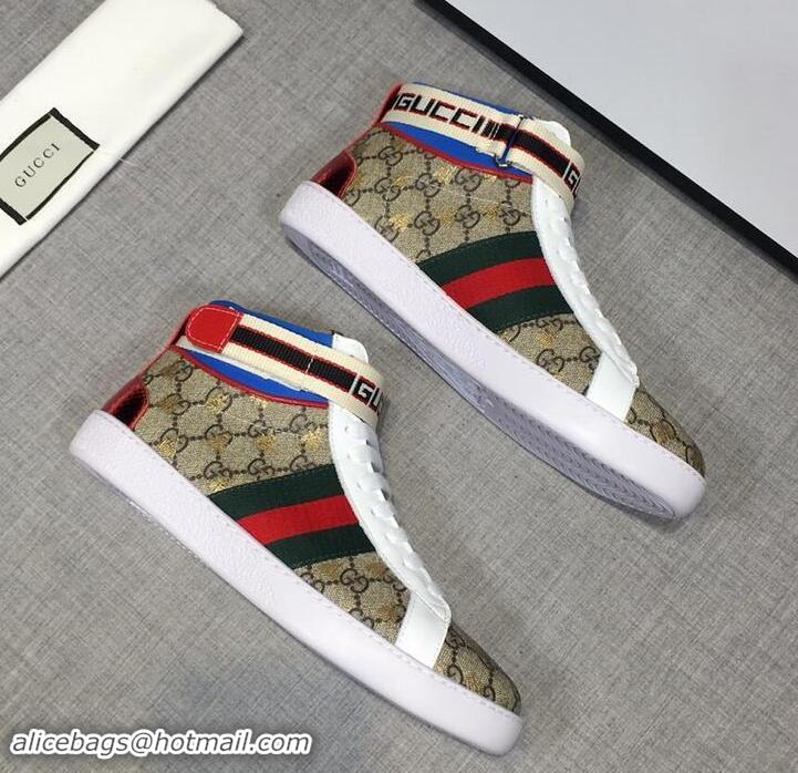 Fashion Gucci Shoes Men High-Top Sneakers GGsh248