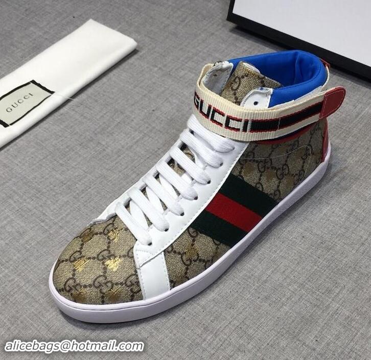 Fashion Gucci Shoes Men High-Top Sneakers GGsh248