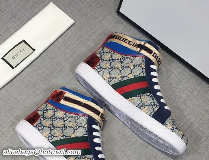 Best Quality Gucci Shoes Men High-Top Sneakers GGsh247