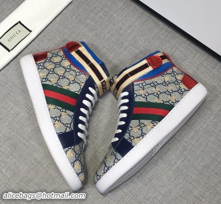 Best Quality Gucci Shoes Men High-Top Sneakers GGsh247