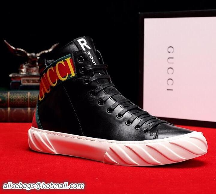 Top Quality Gucci Shoes Men High-Top Sneakers GGsh239