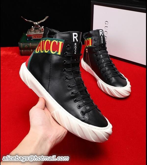 Top Quality Gucci Shoes Men High-Top Sneakers GGsh239