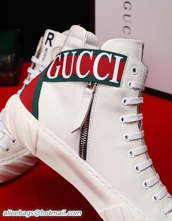 New Fashion Gucci Shoes Men High-Top Sneakers GGsh238