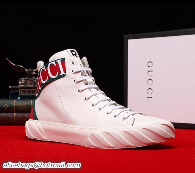 New Fashion Gucci Shoes Men High-Top Sneakers GGsh238