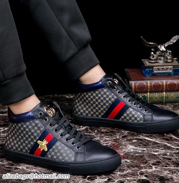 Discounts Gucci Shoes Men High-Top Sneakers GGsh207