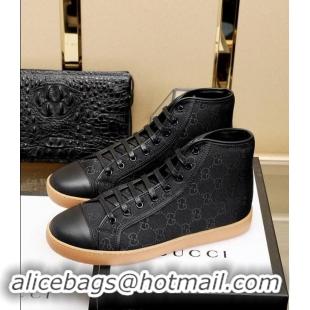 Luxury Hot Gucci Shoes Men High-Top Sneakers GGsh206