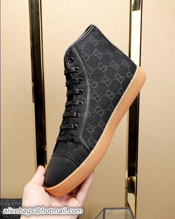 Luxury Hot Gucci Shoes Men High-Top Sneakers GGsh206