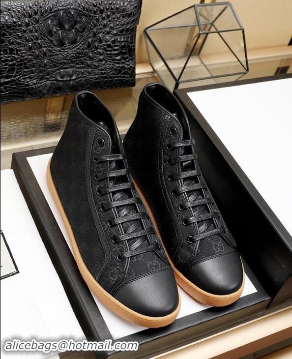 Luxury Hot Gucci Shoes Men High-Top Sneakers GGsh206