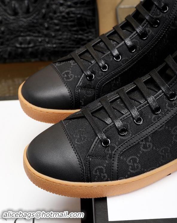 Luxury Hot Gucci Shoes Men High-Top Sneakers GGsh206