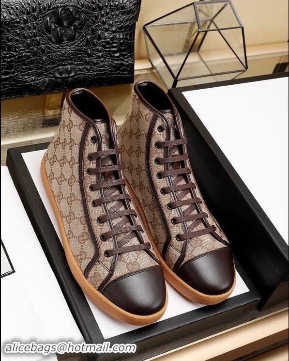 High Quality Gucci Shoes Men High-Top Sneakers GGsh205