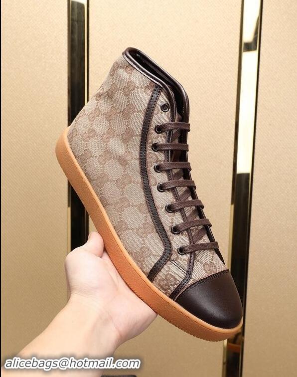 High Quality Gucci Shoes Men High-Top Sneakers GGsh205