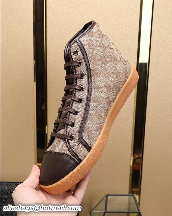 High Quality Gucci Shoes Men High-Top Sneakers GGsh205