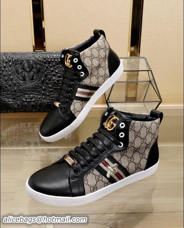 Top Quality Gucci Shoes Men High-Top Sneakers GGsh203