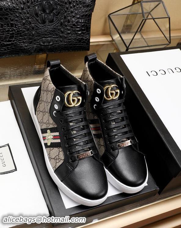 Top Quality Gucci Shoes Men High-Top Sneakers GGsh203