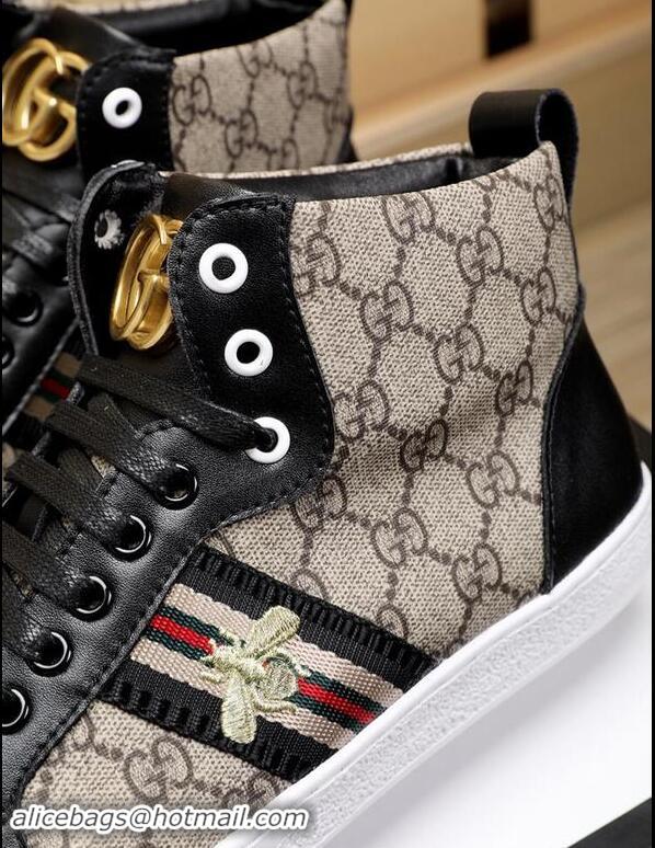 Top Quality Gucci Shoes Men High-Top Sneakers GGsh203