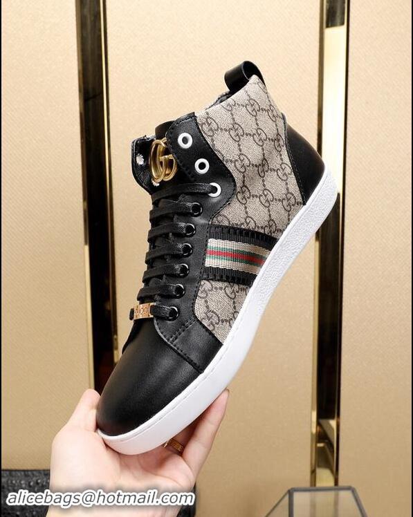 Top Quality Gucci Shoes Men High-Top Sneakers GGsh203