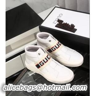 Top Quality Gucci Shoes Men High-Top Sneakers GGsh197