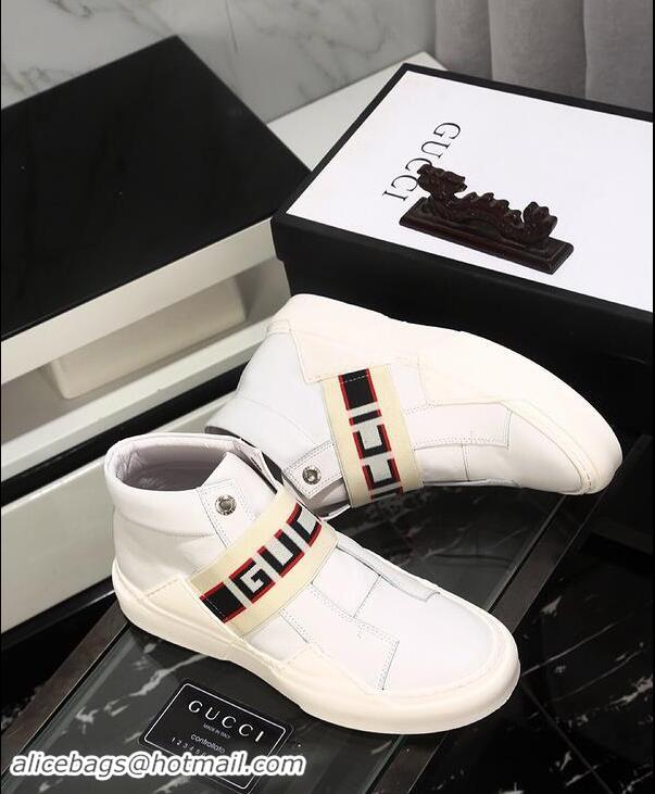 Top Quality Gucci Shoes Men High-Top Sneakers GGsh197