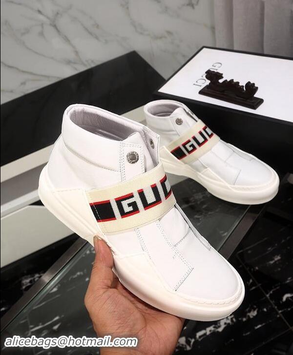 Top Quality Gucci Shoes Men High-Top Sneakers GGsh197