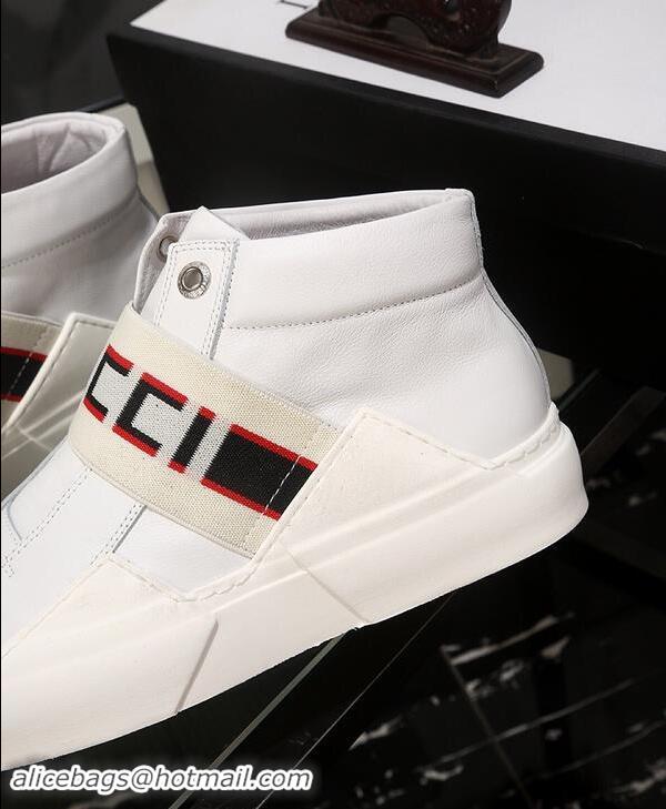 Top Quality Gucci Shoes Men High-Top Sneakers GGsh197