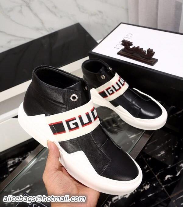 Affordable Price Gucci Shoes Men High-Top Sneakers GGsh196