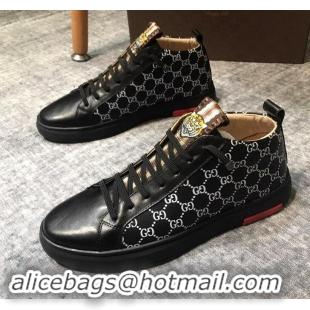 Discount Design Gucci Shoes Men High-Top Sneakers GGsh186