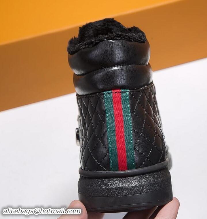 Discount Gucci Shoes Men High-Top Sneakers GGsh181