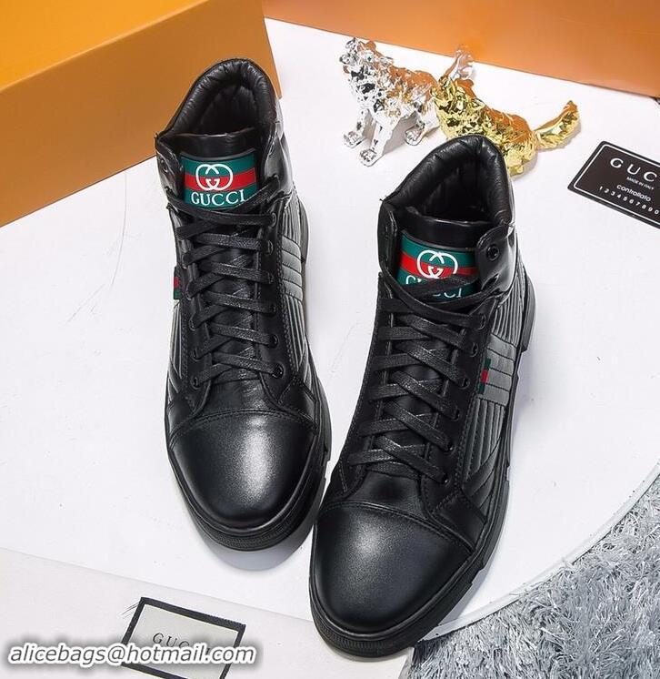 Promotional Gucci Shoes Men High-Top Sneakers GGsh180