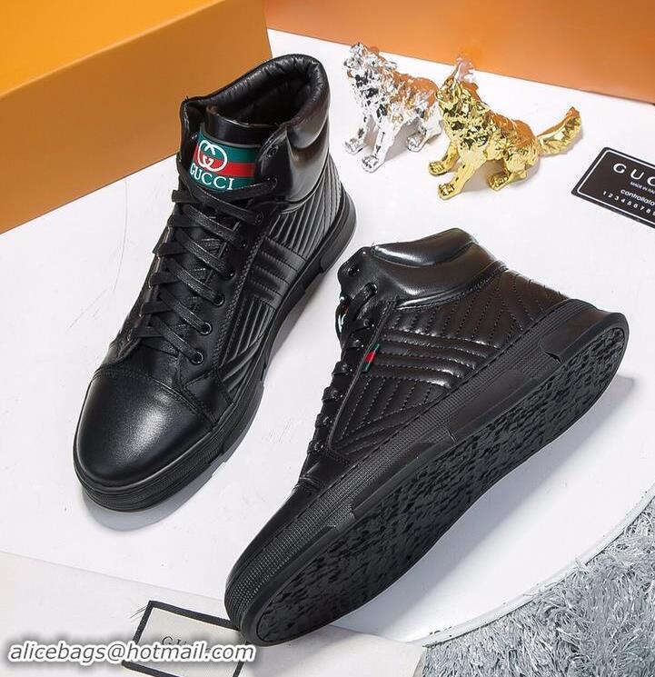 Promotional Gucci Shoes Men High-Top Sneakers GGsh180