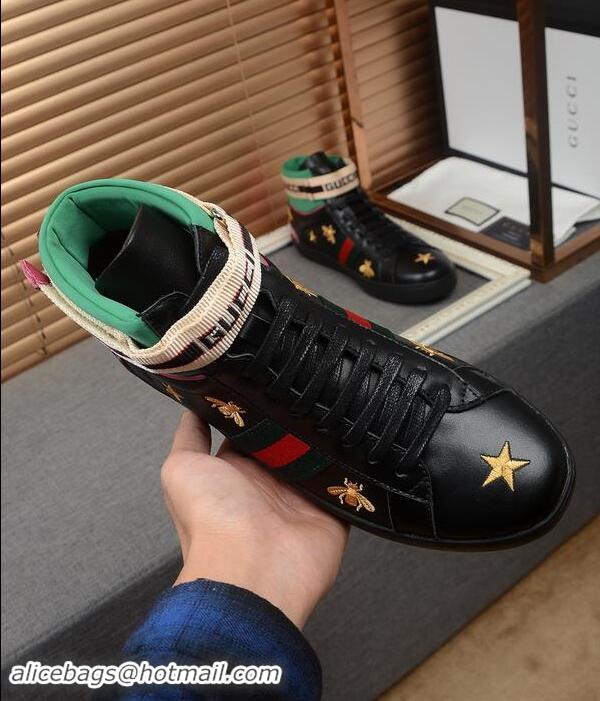 Best Luxury Gucci Shoes Men High-Top Sneakers GGsh179