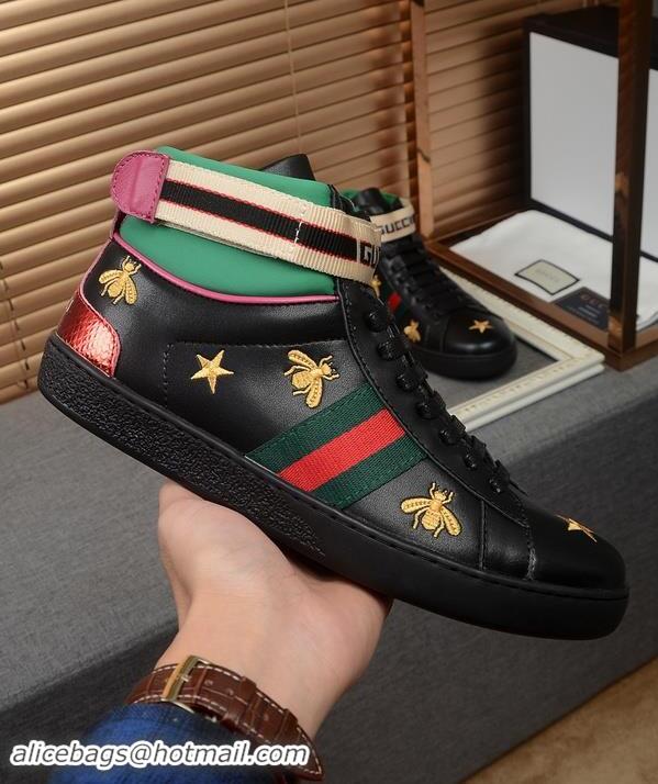 Best Luxury Gucci Shoes Men High-Top Sneakers GGsh179