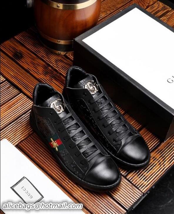 Shoulder Carry Gucci Shoes Men High-Top Sneakers GGsh160