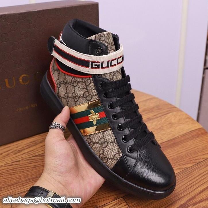 Classic Gucci Shoes Men High-Top Sneakers GGsh155