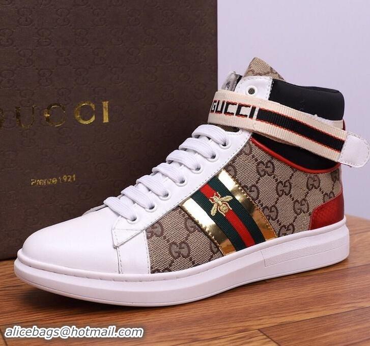 Low Price Gucci Shoes Men High-Top Sneakers GGsh154