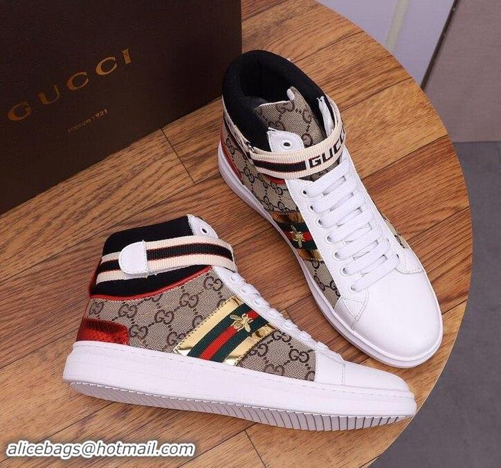 Low Price Gucci Shoes Men High-Top Sneakers GGsh154