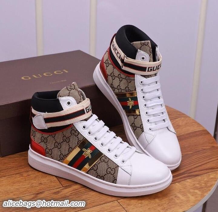 Low Price Gucci Shoes Men High-Top Sneakers GGsh154