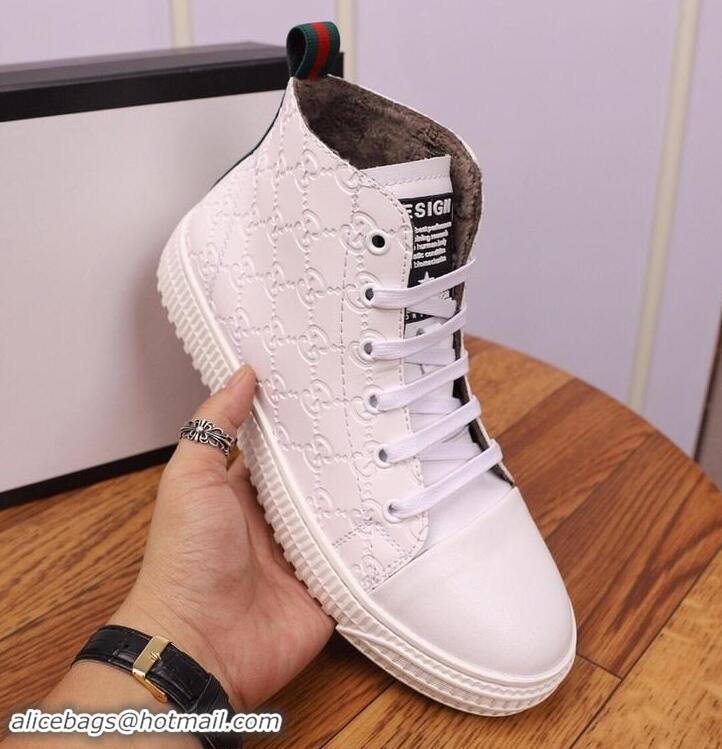 Good Looking Gucci Shoes Men High-Top Sneakers GGsh147