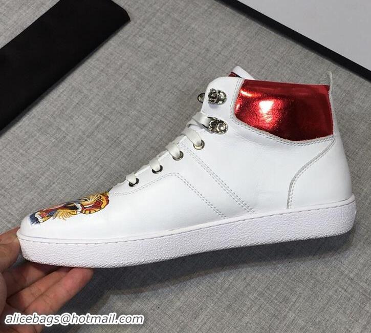 Classic Hot Gucci Shoes Men High-Top Sneakers GGsh138