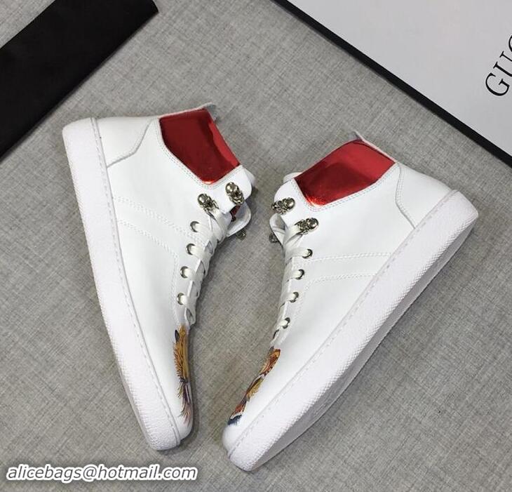 Classic Hot Gucci Shoes Men High-Top Sneakers GGsh138