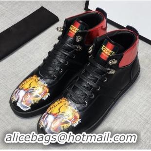 Hot Style Gucci Shoes Men High-Top Sneakers GGsh137